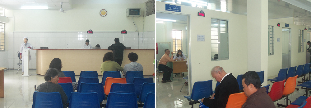 Hệ thống xếp hàng tự động bệnh viện