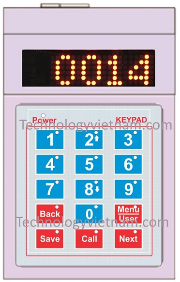 Bàn phím điều khiển quầy cảm ứng KP-1501PT