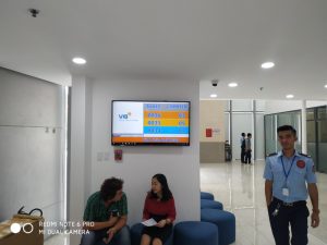 hệ thống xếp hàng tự động ngân hàng VIB