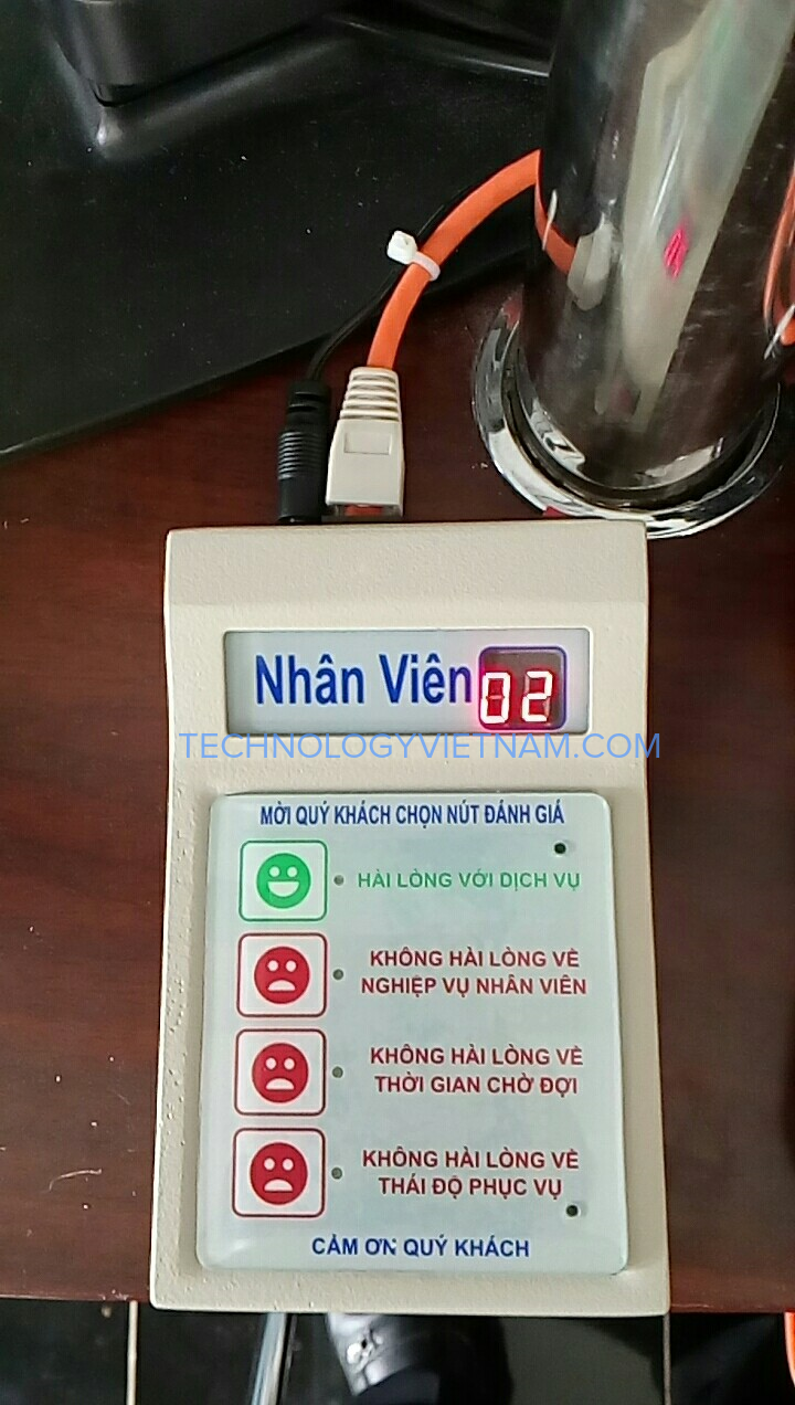 Hệ thống xếp hàng tự động tại bộ phận tiếp nhận và trả kết quả