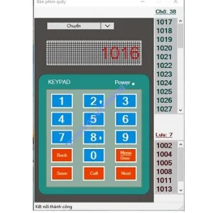 Phần mềm gọi số tại quầy KPSoft-1501P