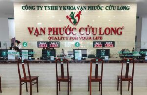 Hệ thống xếp hàng tự động tại Phòng khám Vạn Phước Cửu Long