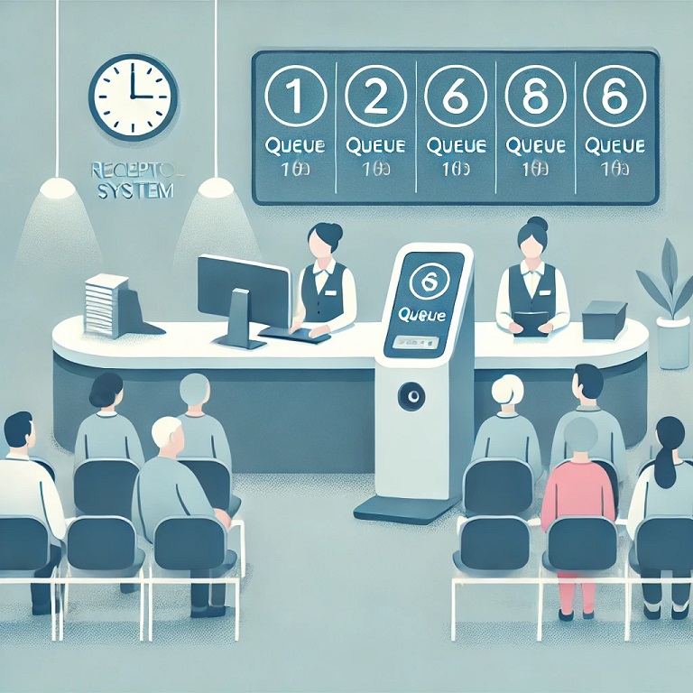 Hệ thống xếp hàng tự động cho bệnh viện
