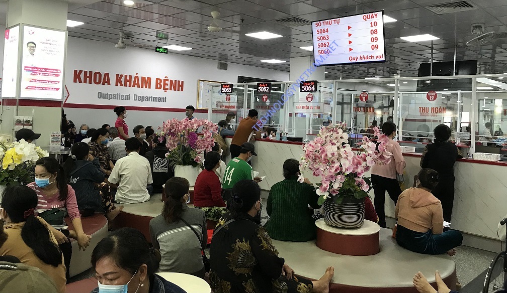 Hệ thống xếp hàng tự động bệnh viện sis cần thơ